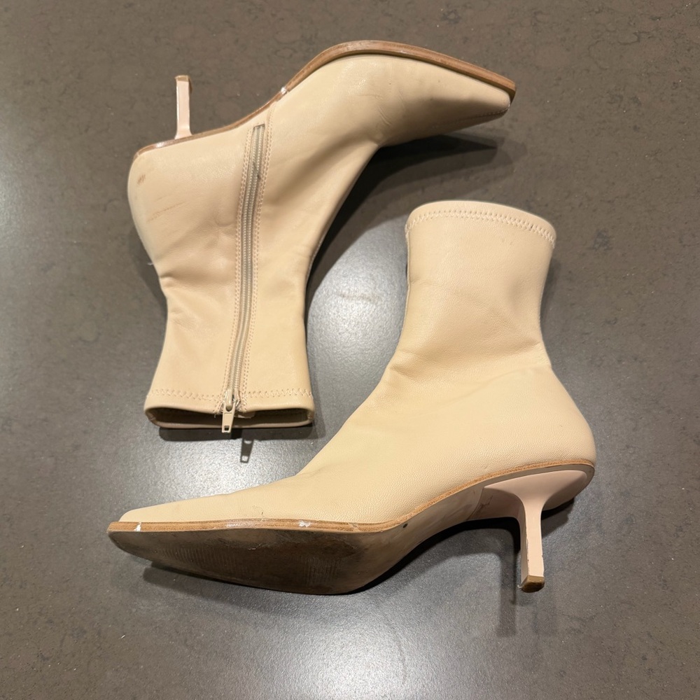 Steve Madden Women's Brianne Mid-Heel Dress Booties Sz: 6.5 - Picture 4 of 13